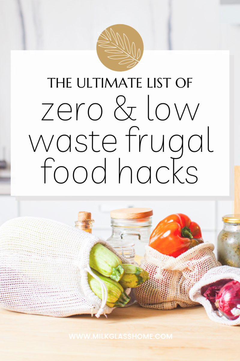 Photo inspiration: Fresh Look at The Ultimate List Of Zero Low Waste Frugal Food Hacks
