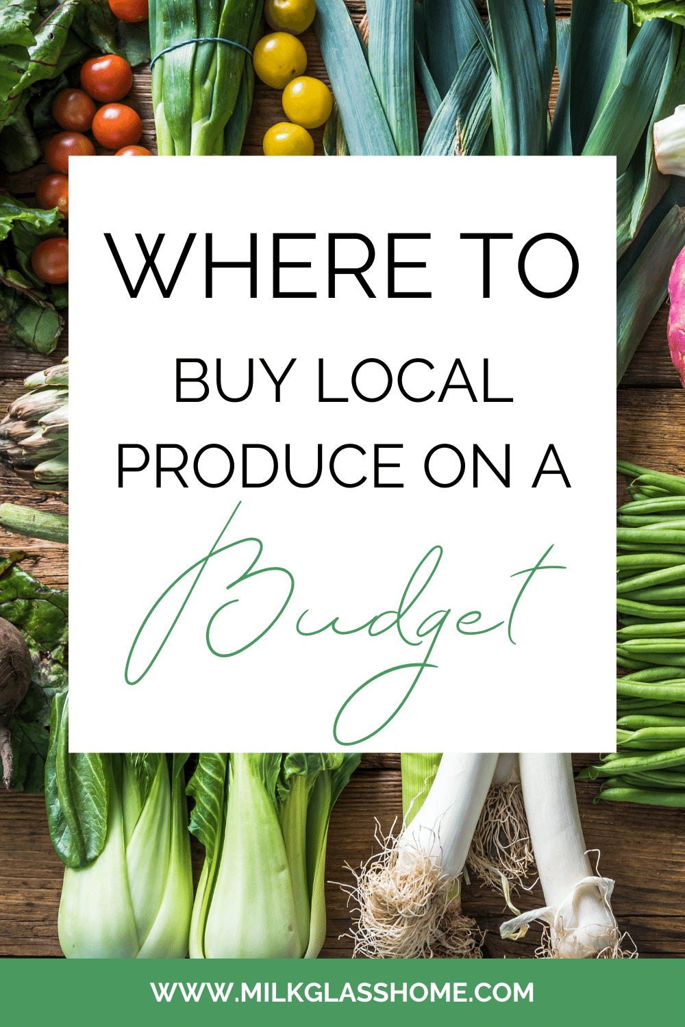Purchase Local Produce Where to Buy Local Produce on a Budget