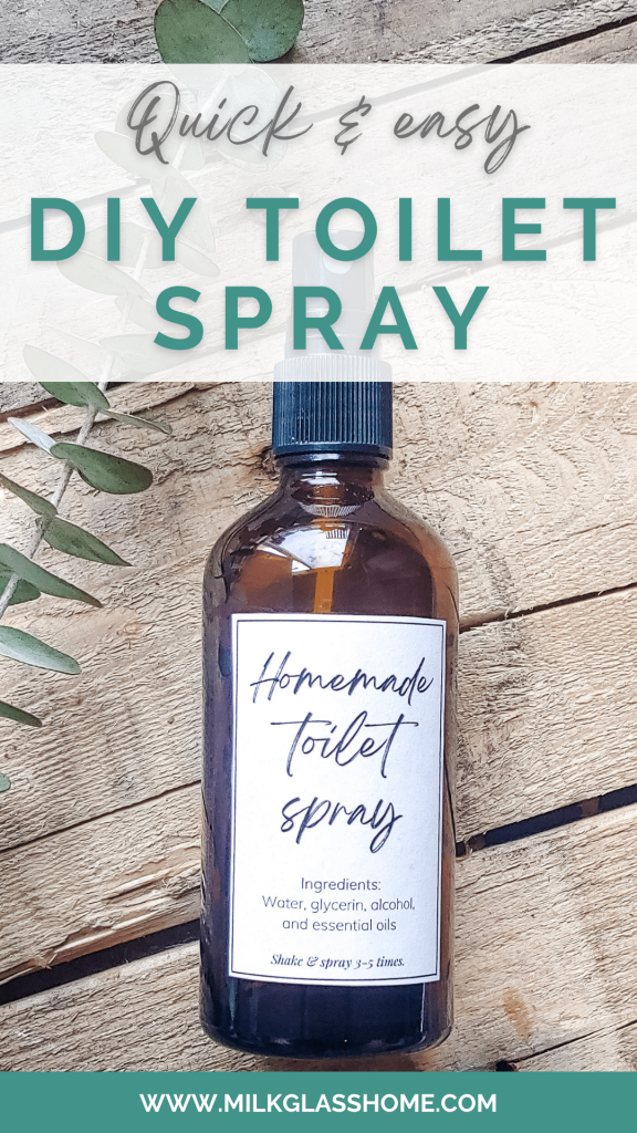 Make This Quick DIY Toilet Spray to Save Money & Ditch Plastic