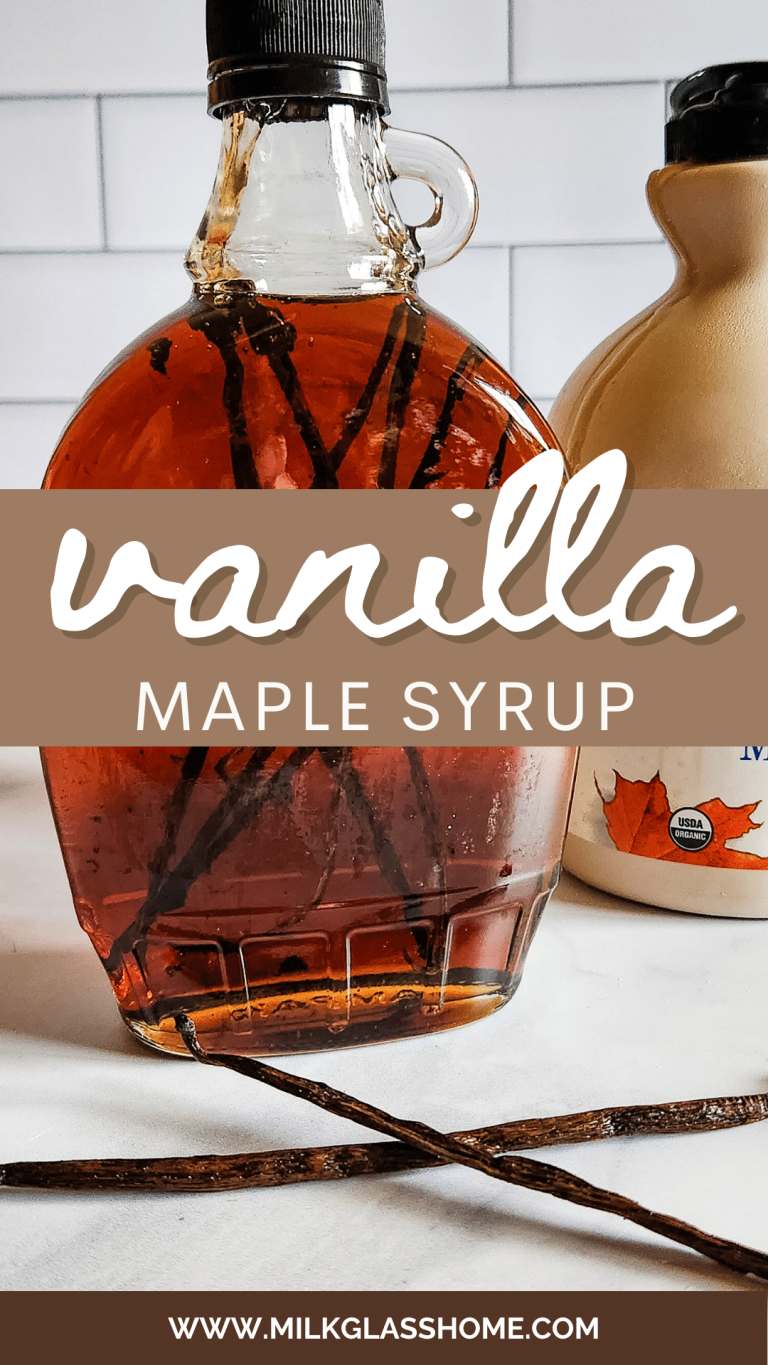 Vanilla Infused Maple Syrup Recipe