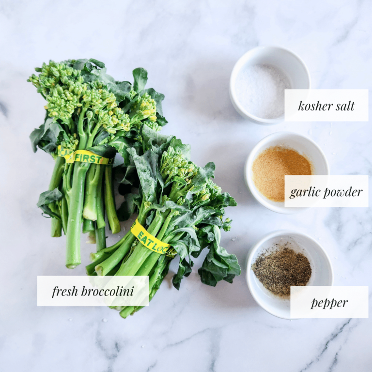 Easy Air Fryer Broccolini Recipe with Lemon & Parmesan