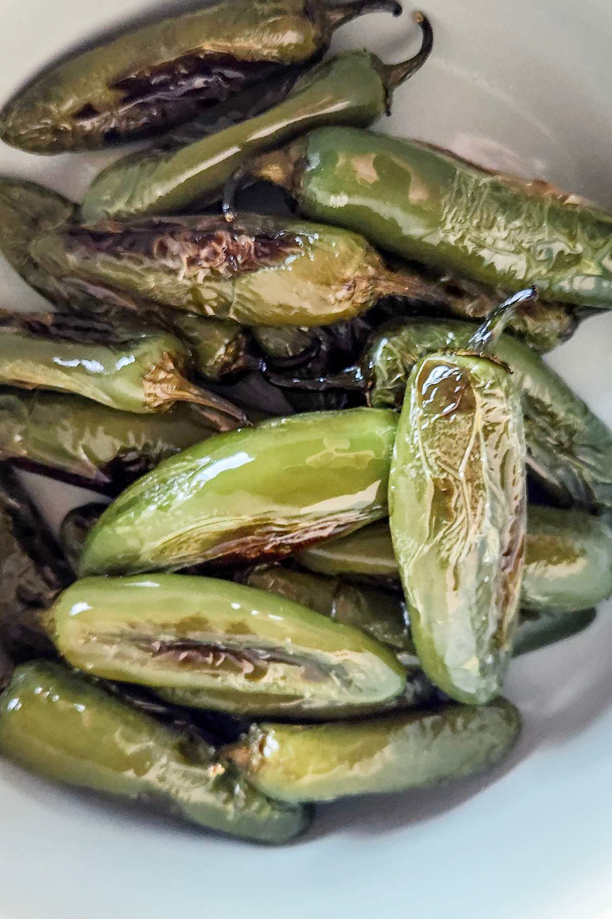 How to Roast Jalapenos {Oven, Air Fryer, Grill, Stove} Milk Glass Home