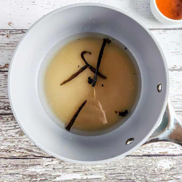 Easy Homemade Vanilla Bean Simple Syrup Recipe Milk Glass Home