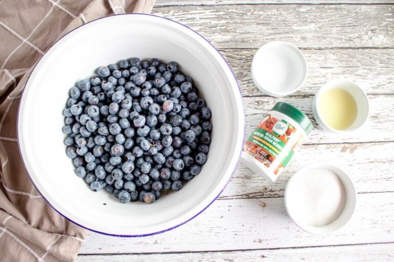 Homemade Blueberry Jam - Brown Eyed Baker